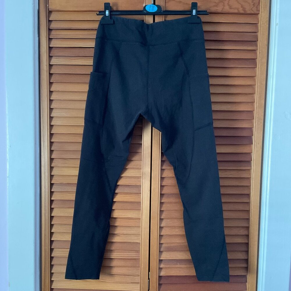 Pact Women's Black Leggings with Pockets Medium - Picture 2 of 2